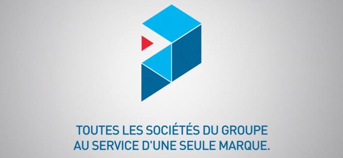 Une animation de logo pour le Groupe international Parlym pour notre agence